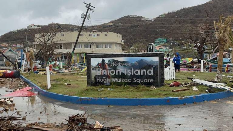 El huracán Beryl ha causado estragos en Union Island, en San Vicente y las Granadinas.