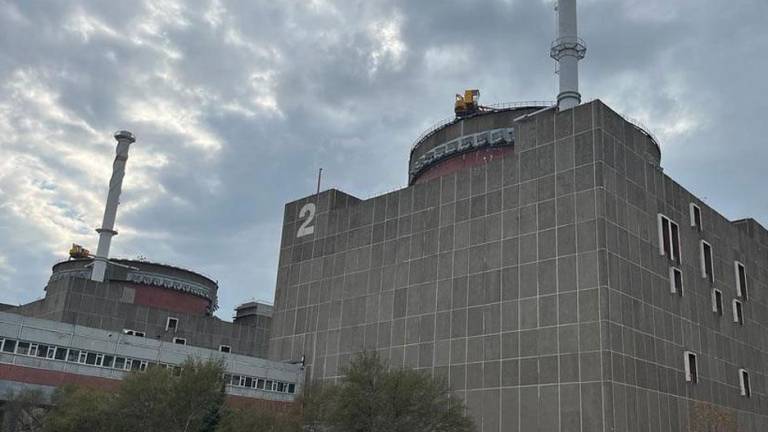 La central nuclear de Zaporiyia, en Ucrania.