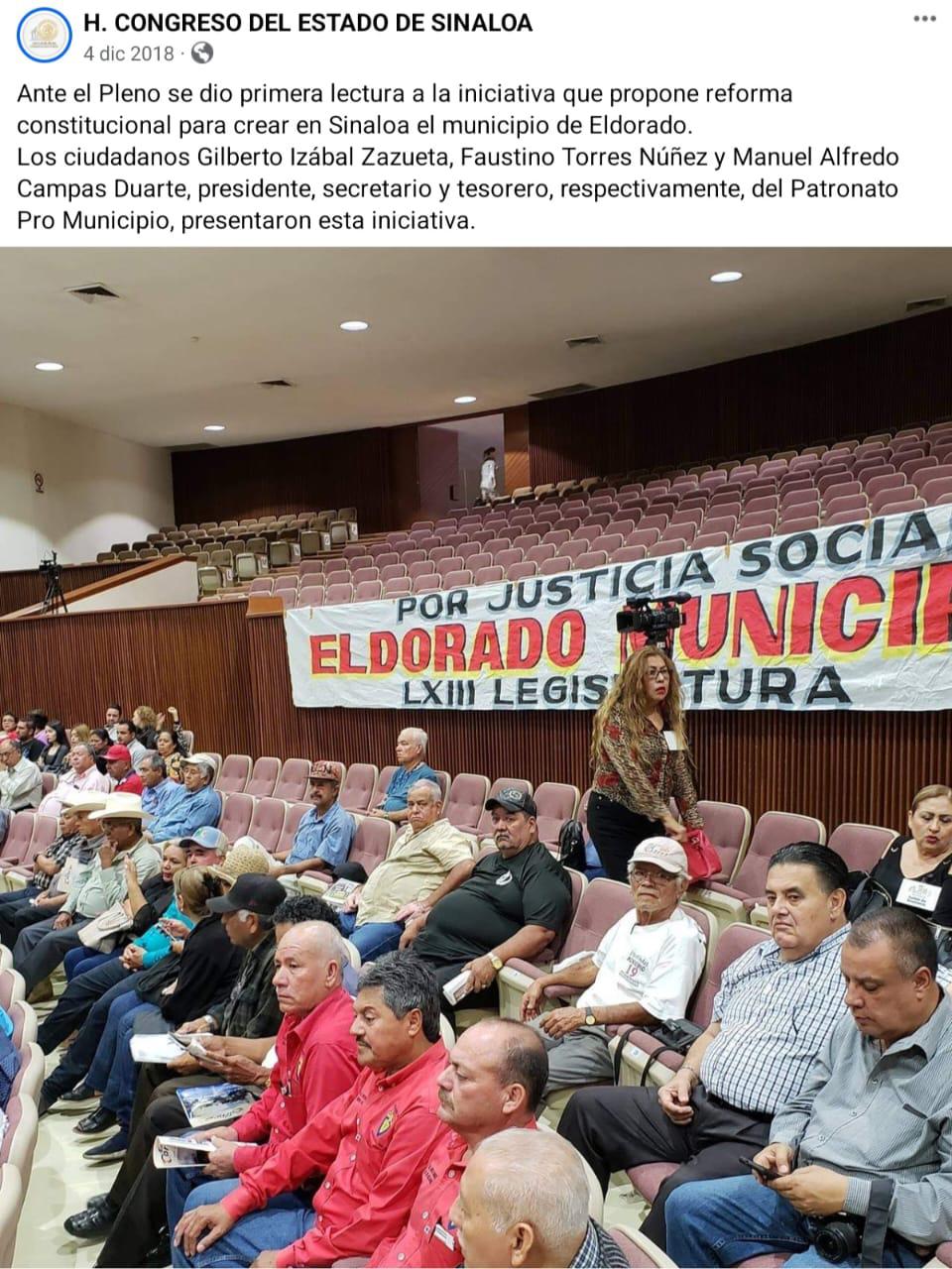 $!Ciudadano que propuso municipalizar Eldorado, será su primer Alcalde tras ser postulado por Morena