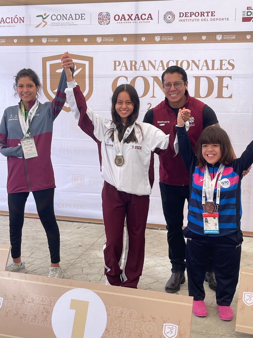 $!Suma Sinaloa ocho medallas más en los Paranacionales Conade; ahora lo hace en para natación