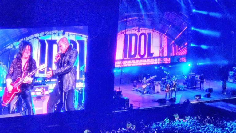 Brindan Billy Idol y Green Day una tocada épica en Argentina