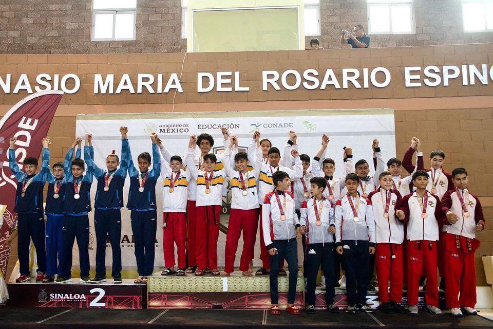 $!Con títulos por equipos, concluye taekwondo de Cadetes en los Nacionales Conade 2022