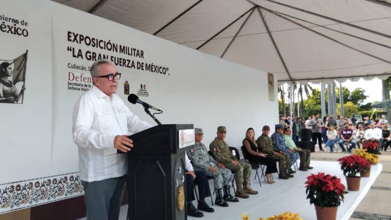 Tras un mes de promover al ejército, clausuran exposición La Gran Fuerza de México en Culiacán