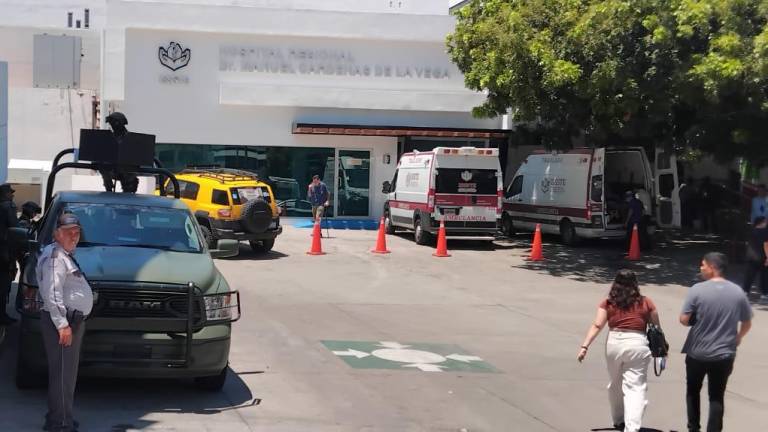 Balean a hombre en Badiraguato y lo trasladan a hospital en Culiacán este domingo