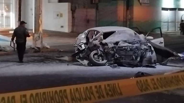 Los dos ocupantes del carro que fueron asesinados fueron identificados como estudiantes de la UAS.