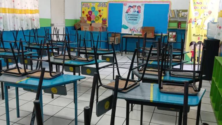 Algunos planteles educativos de Culiacán se han mantenido sin asistencia ante la ola de violencia.