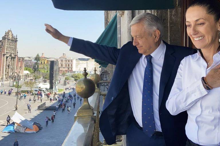 Sheinbaum confirma que vivirá en Palacio Nacional, igual que lo hizo AMLO