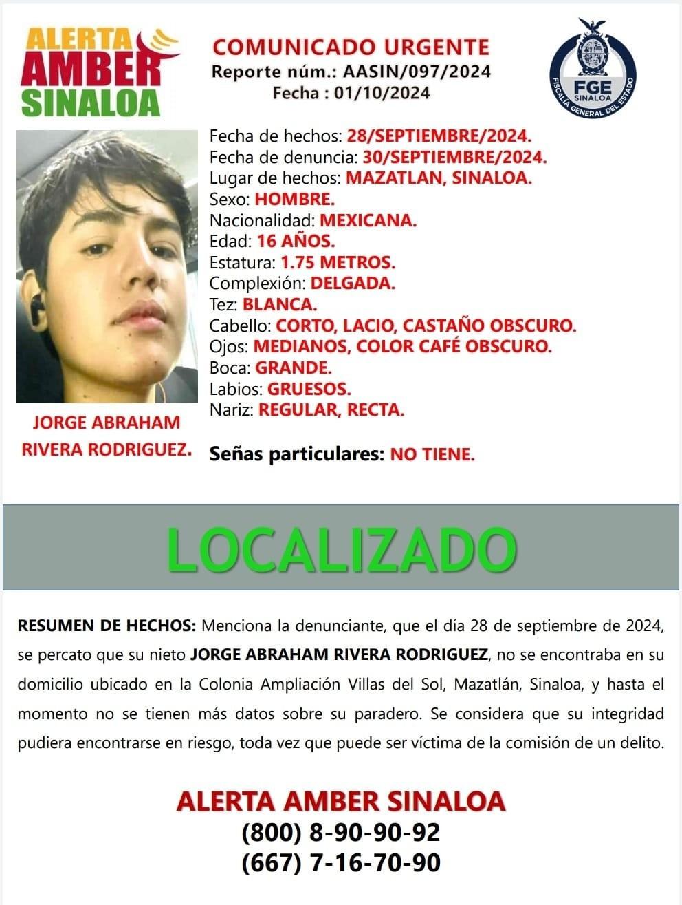 $!Localizan con vida a 7 menores desaparecidos en medio de la ola de violencia en Sinaloa