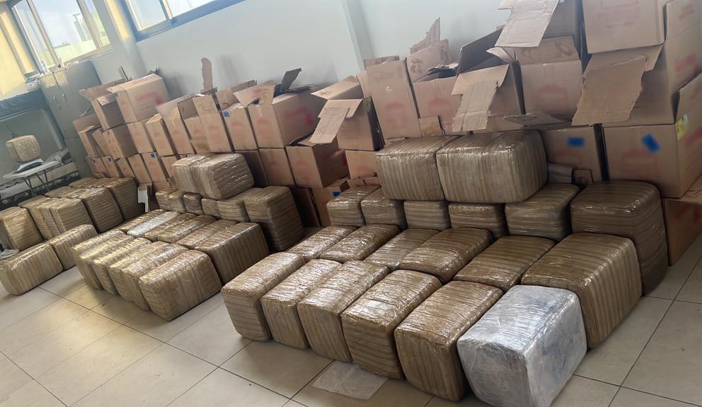 $!Aseguran en Nuevo León 600 kilos de mariguana procedentes de Mazatlán