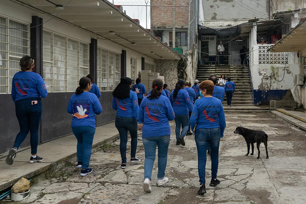 $!Vista desde afuera del Cereso Papantla. El inmueble fue donado en 2008 al gobierno federal para instalar un centro de readaptación social.