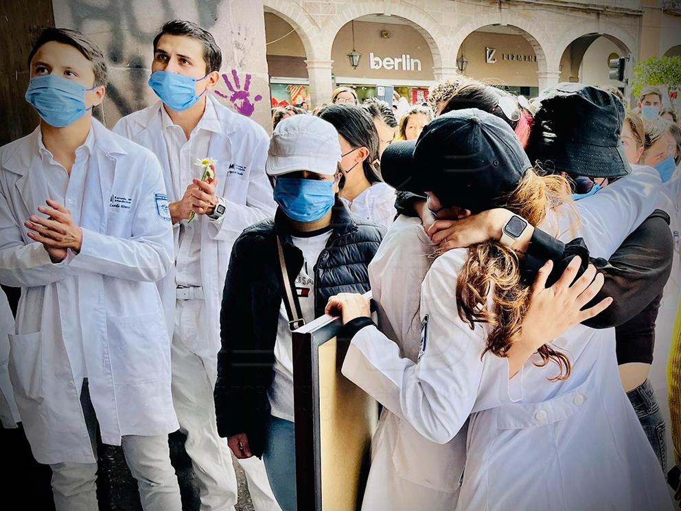 $!Se rebelan jóvenes de Celaya contra violencia: ‘Estamos hartos de sobrevivir’