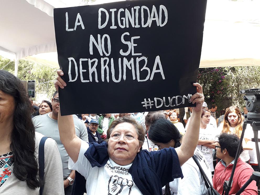 $!Damnificados reunidos el 19s de 2021.