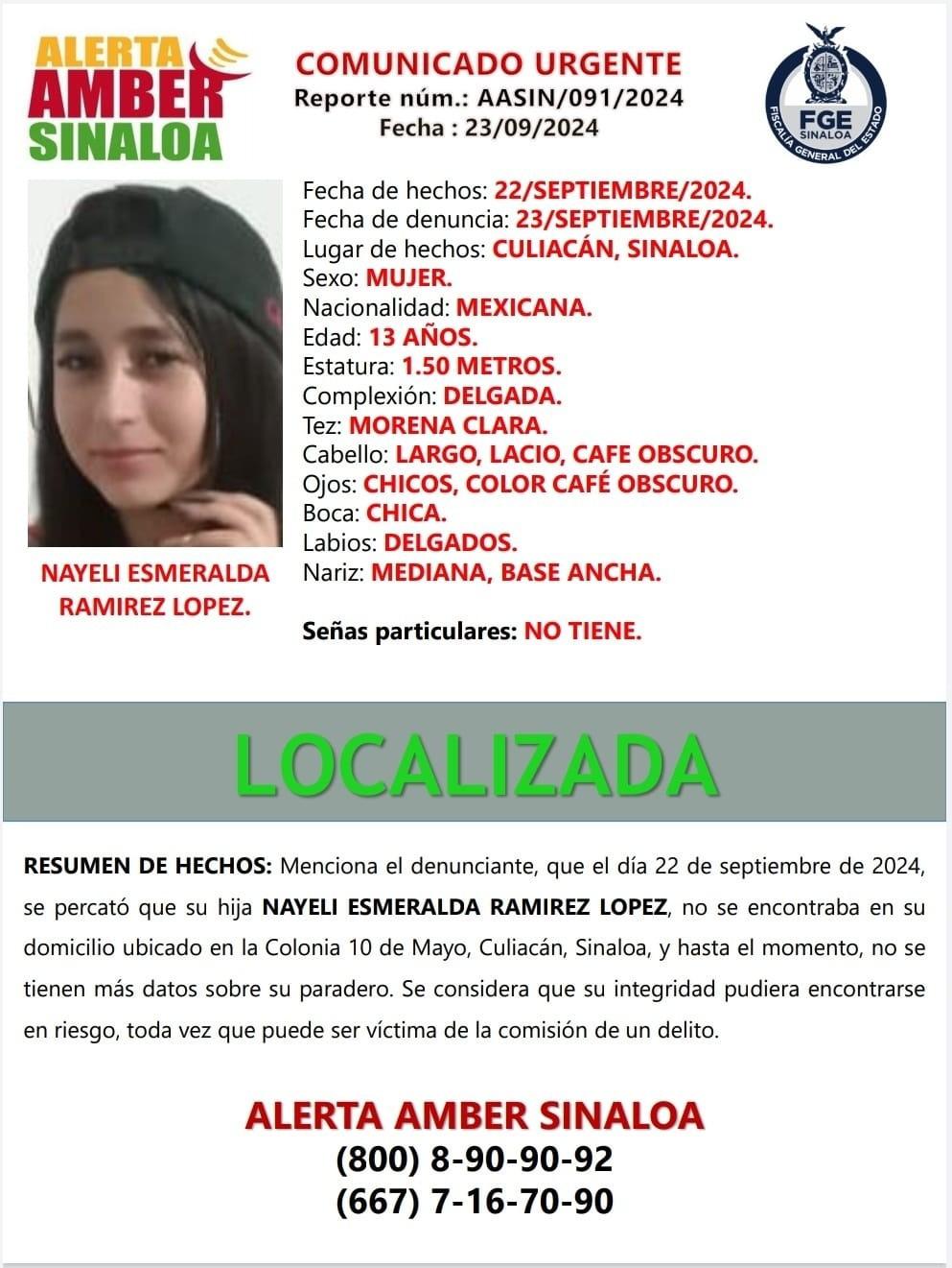 $!Localizan con vida a 7 menores desaparecidos en medio de la ola de violencia en Sinaloa