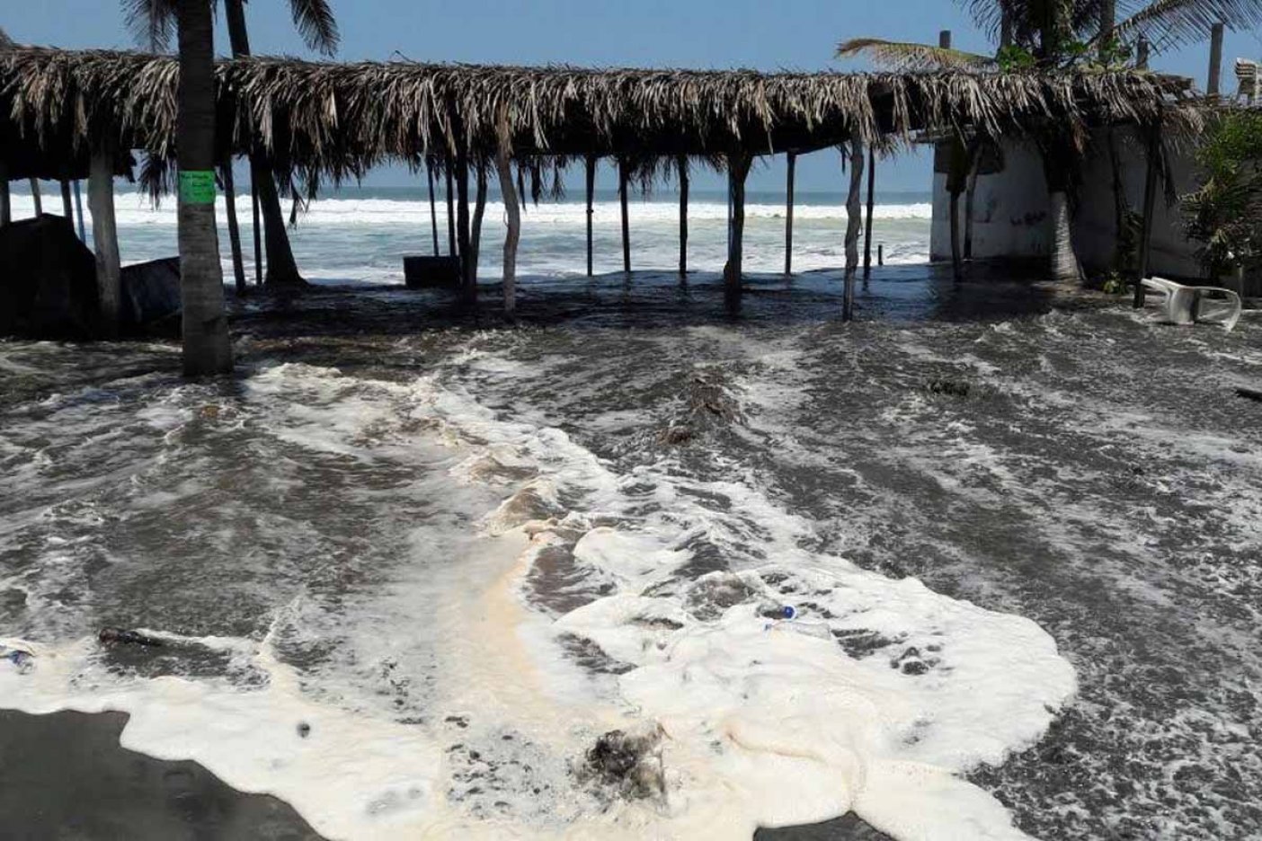 Afecta Mar De Fondo Playas De Lazaro Cardenas Noroeste